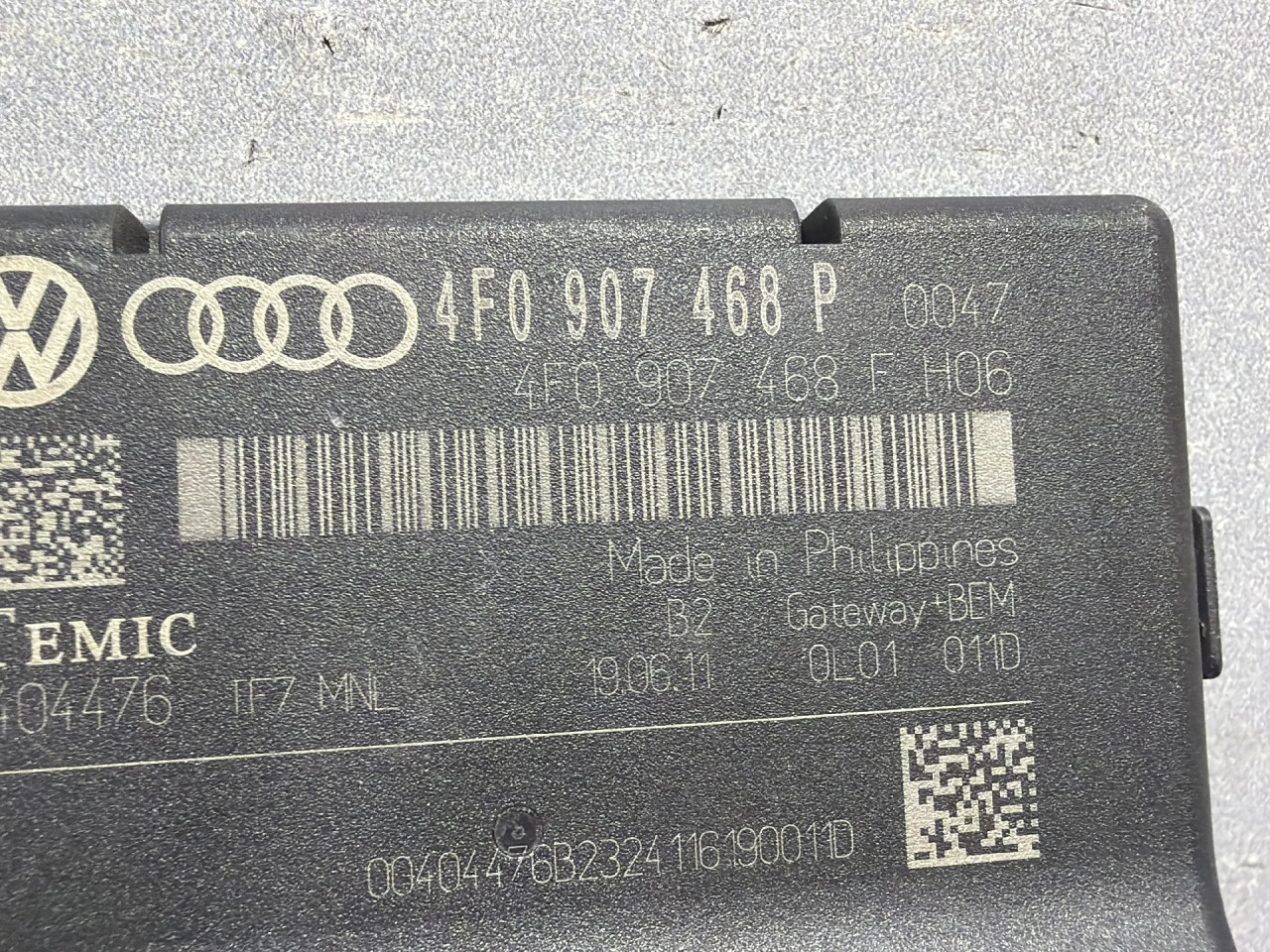 DIJELOVI ELEKTRONIKA MODUL AUDI Q7 (4L) > 09-15 4F0907468P