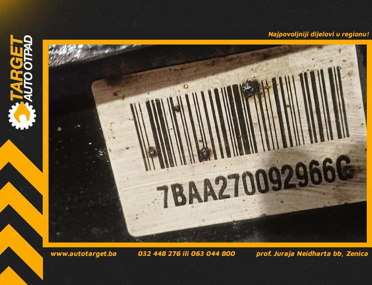 DIJELOVI LAFETA PEUGEOT 308 > 17-21 1.5 9807914280