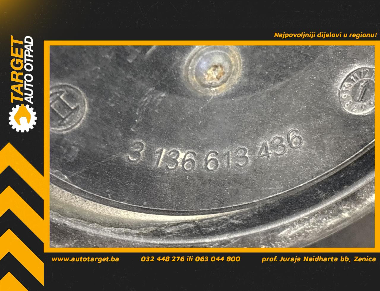 VENTILATOR MERCEDES E KLASA (W212) > 13-16 3136613436