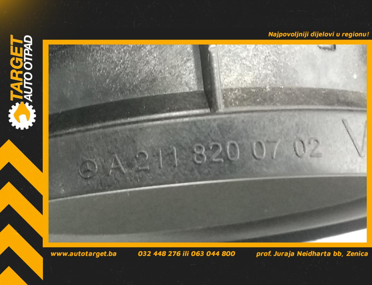 DIJELOVI ZVUCNIK MERCEDES E KLASA (W211) > 07-09 A2118200702