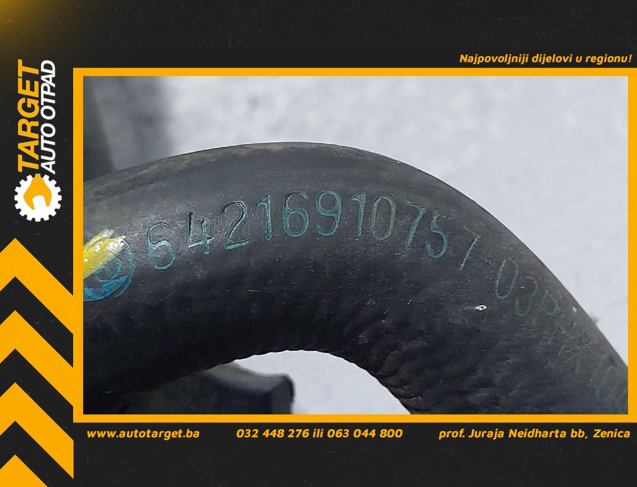 DIJELOVI CRIJEVO BMW SERIJA 5 (E60/E61) > 03-07 64216910757