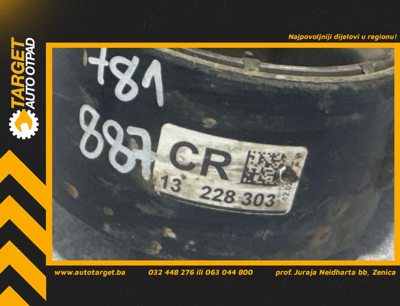 DIJELOVI NOSAC MOTORA OPEL INSIGNIA > 09-13 2.0 13228303
