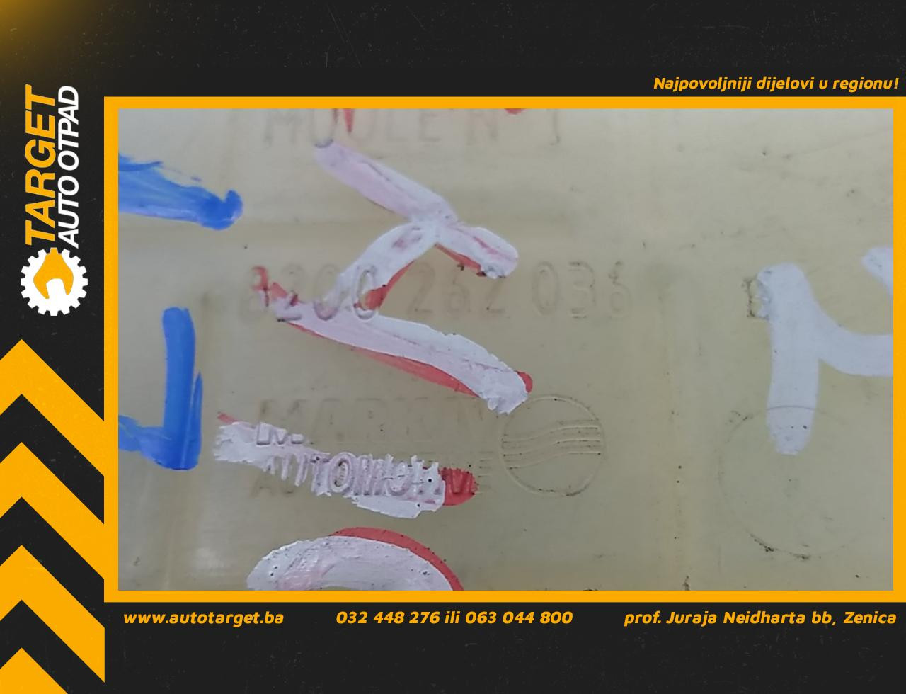 DIJELOVI BOCA VODE RENAULT SCENIC > 03-06 8200262036