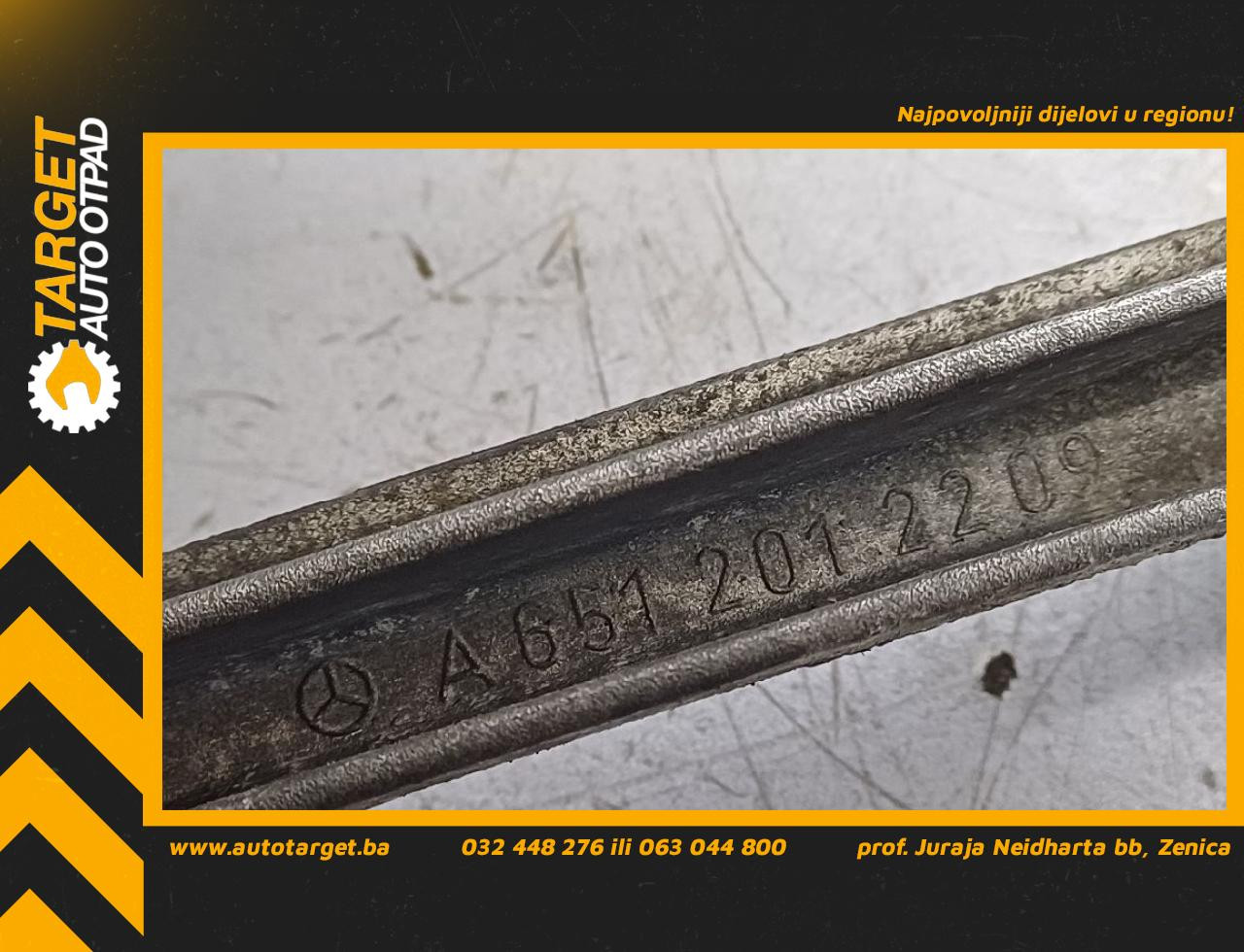 DIJELOVI DEKLO MERCEDES GLC (X253) > 15- 2.2 A6512012209