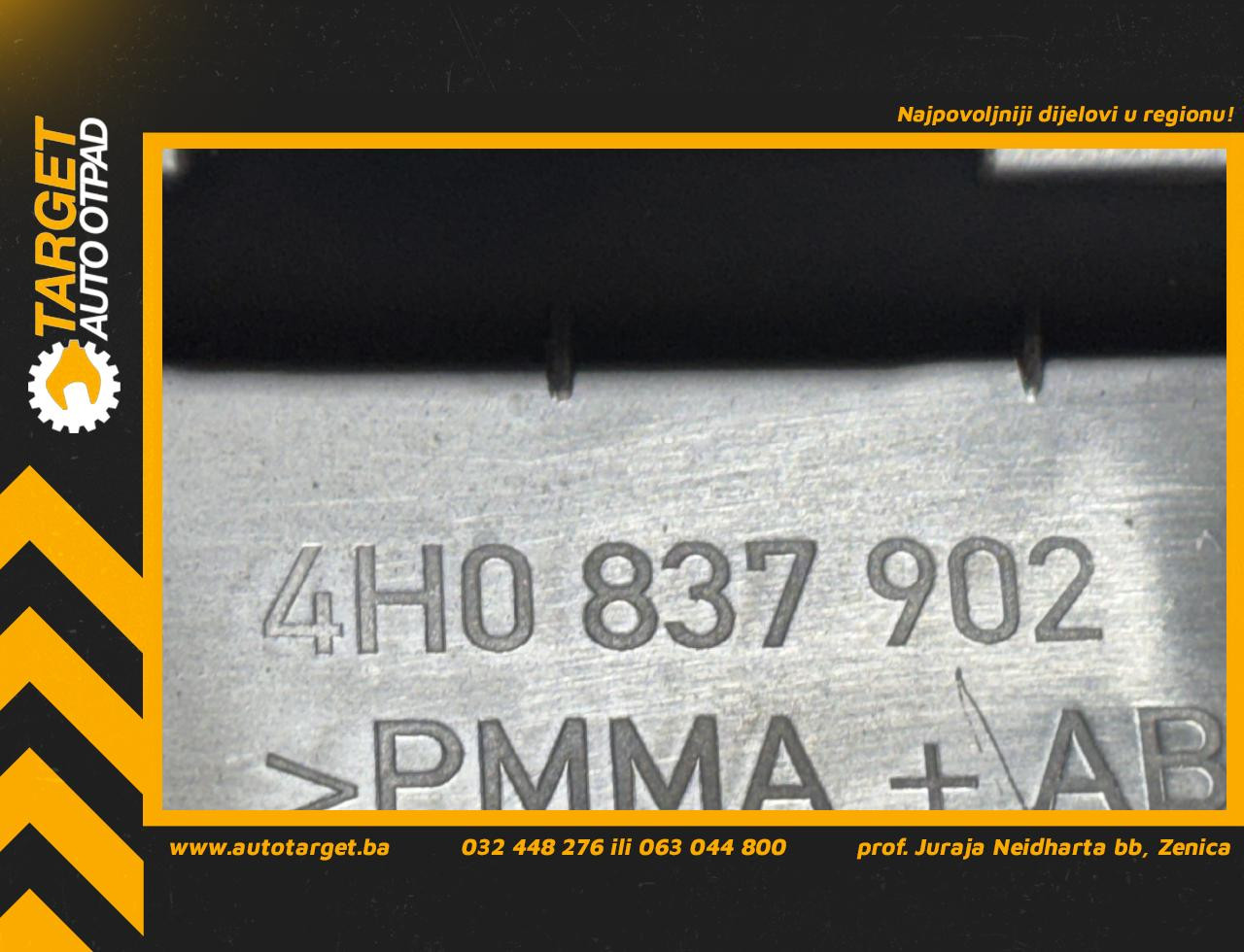 DIJELOVI LAJSNA AUDI A8 (4H) > 10-14 3.0 4H0837902