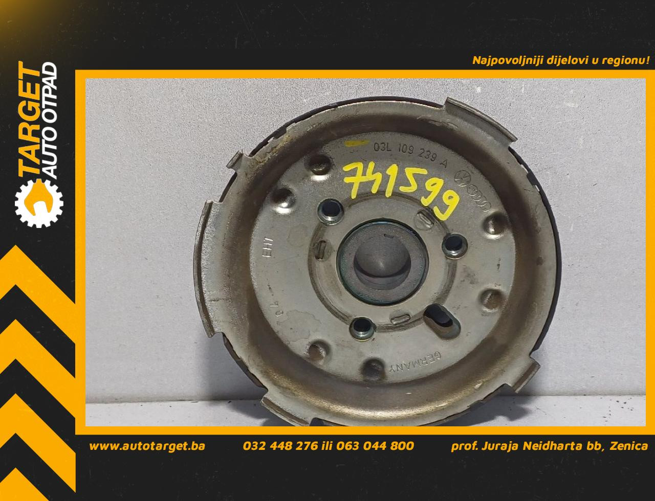 DIJELOVI REMENICA VW GOLF 6 > 08-12 03L109239A