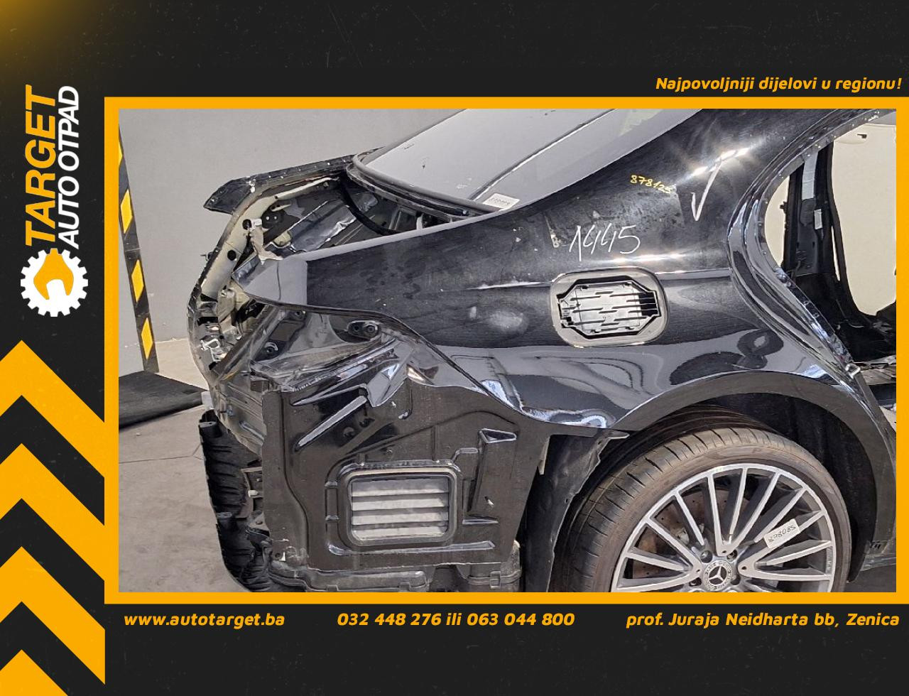 DIJELOVI POLUSTRANICA MERCEDES S KLASA (W223/V223) > 20- 3.0