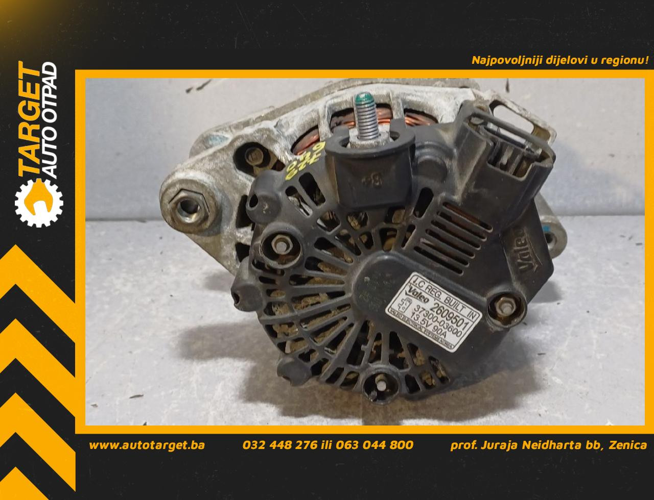DIJELOVI ALTERNATOR KIA RIO > 14-17 1.2 3730003600