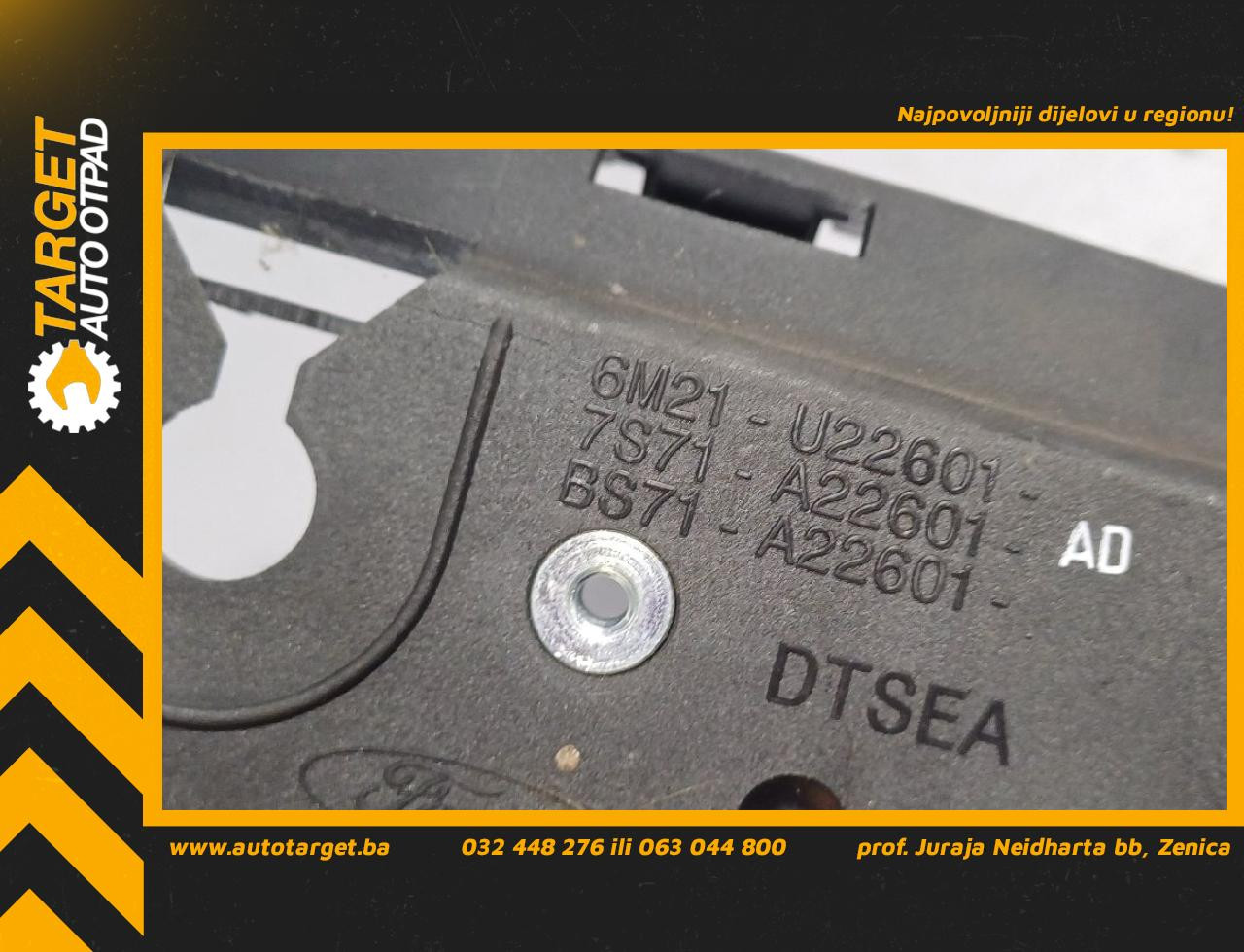 UNUTRASNJA RUCKA VRATA FORD S-MAX > 10-15 6M21U22601AD