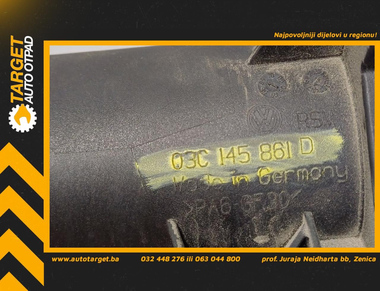 DIJELOVI CRIJEVO VW PASSAT B6 > 05-10 1.4 03C145861D