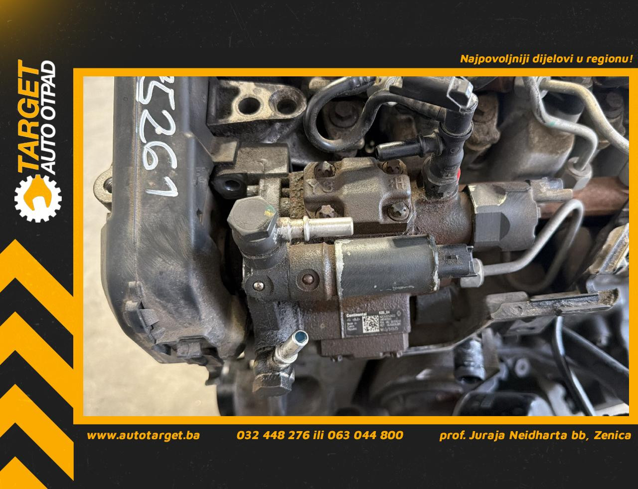 PUMPA VISOKOG PRITISKA DACIA DUSTER > 10-13 167000938R