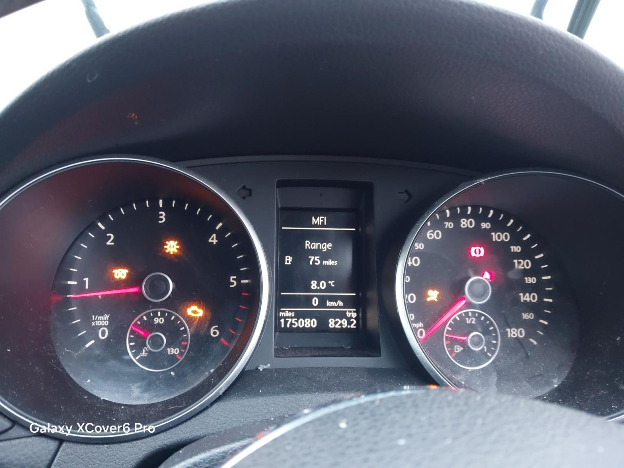 VW GOLF 6 2.0 DIZEL GTD 2009 MJENJAČ KNY MOTOR CBBB DIJELOVI