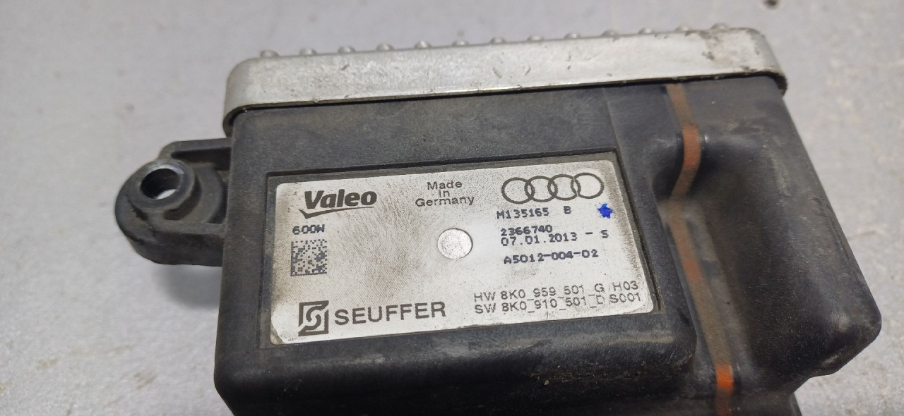 DIJELOVI ELEKTRONIKA REOSTAT AUDI A6 4G > 11-14 2.0 8K0959501G