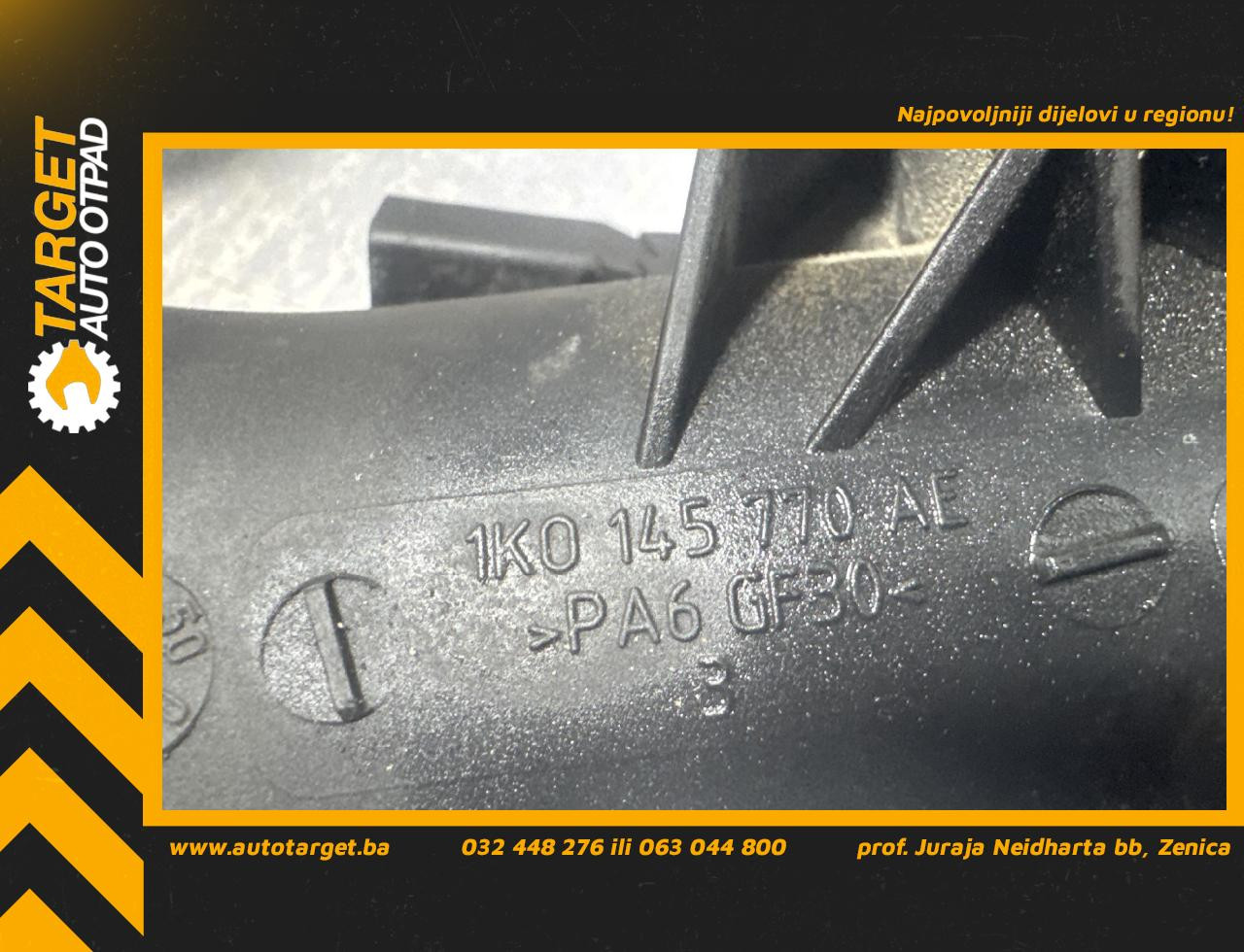 DIJELOVI CRIJEVO VW PASSAT B7 > 10-14 1.4 1K0145770AL