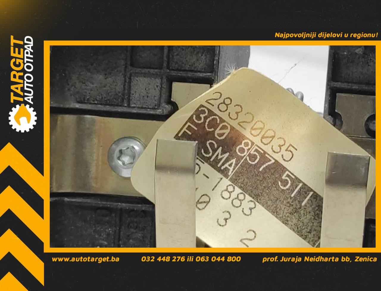 UNUTRASNJI RETROVIZOR VW PASSAT B6 > 05-10 3C0857511F