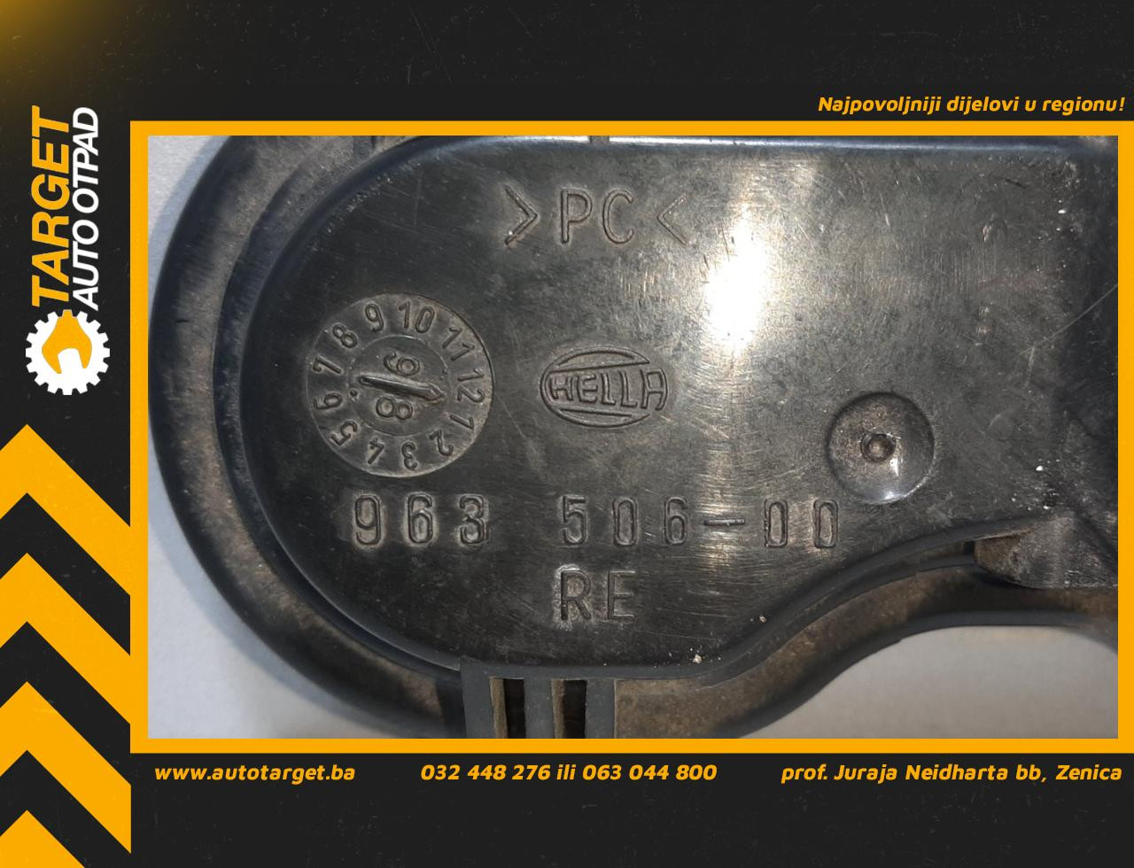 DIJELOVI POKLOPAC FARA AUDI A3 > 96-03 96350600