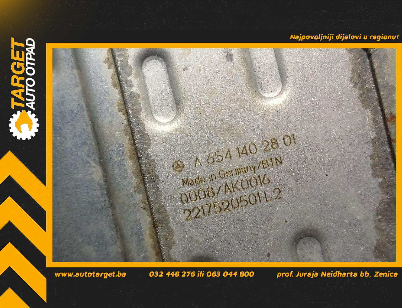 HLADNJAK EGR VENTILA MERCEDES VITO (W447) V KLASA > 14- A65414028