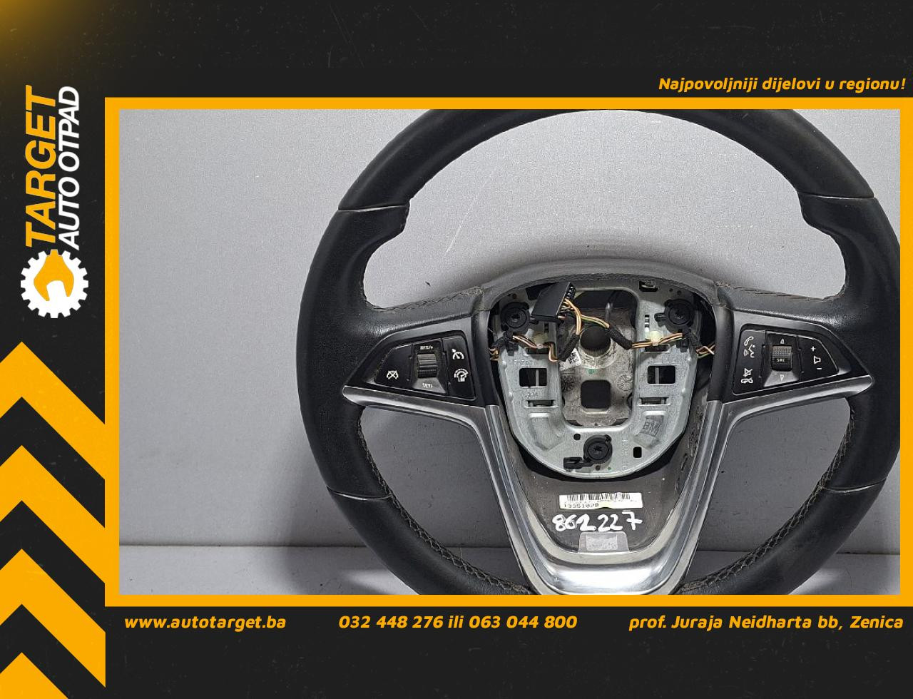 DIJELOVI VOLAN OPEL ASTRA J > 12-15 1.4 13351029