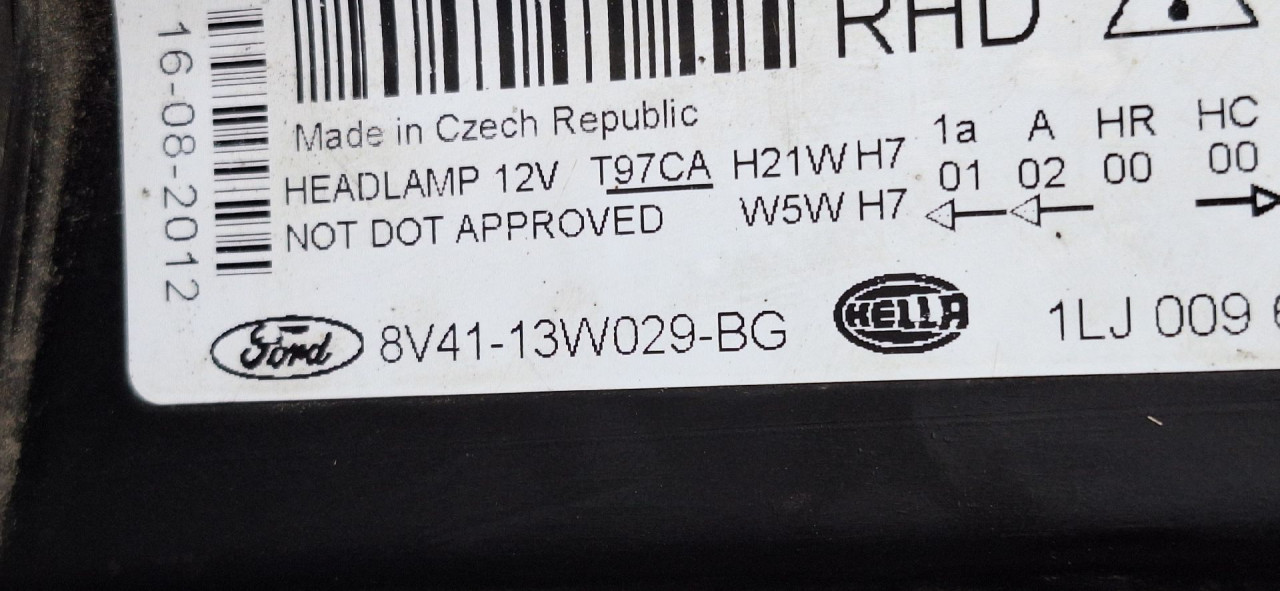 DIJELOVI FAR FORD KUGA > 08-12 8V4113W029BG