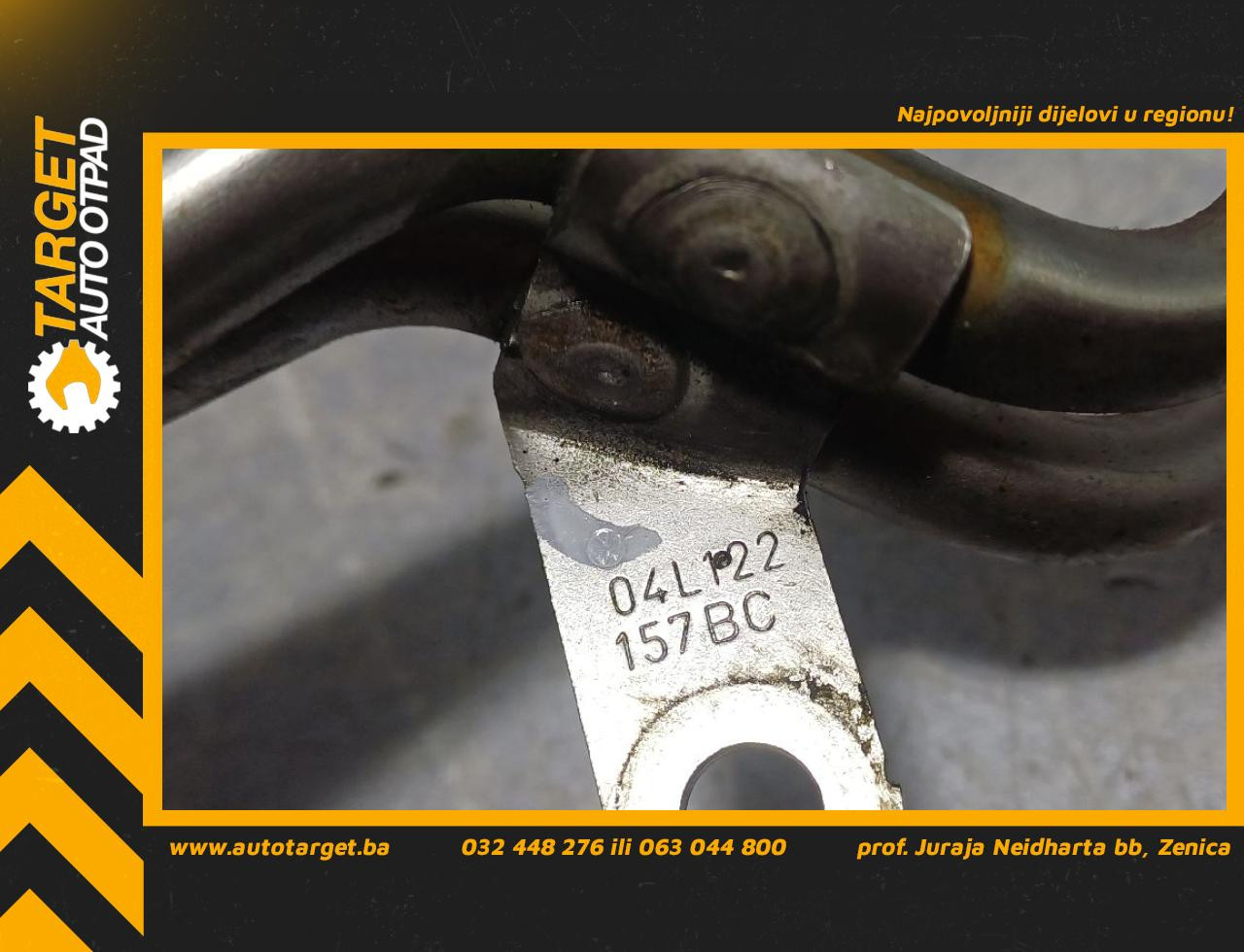 DIJELOVI CRIJEVO AUDI Q5 (FY) > 17 - 20  2.0 04L122157BC