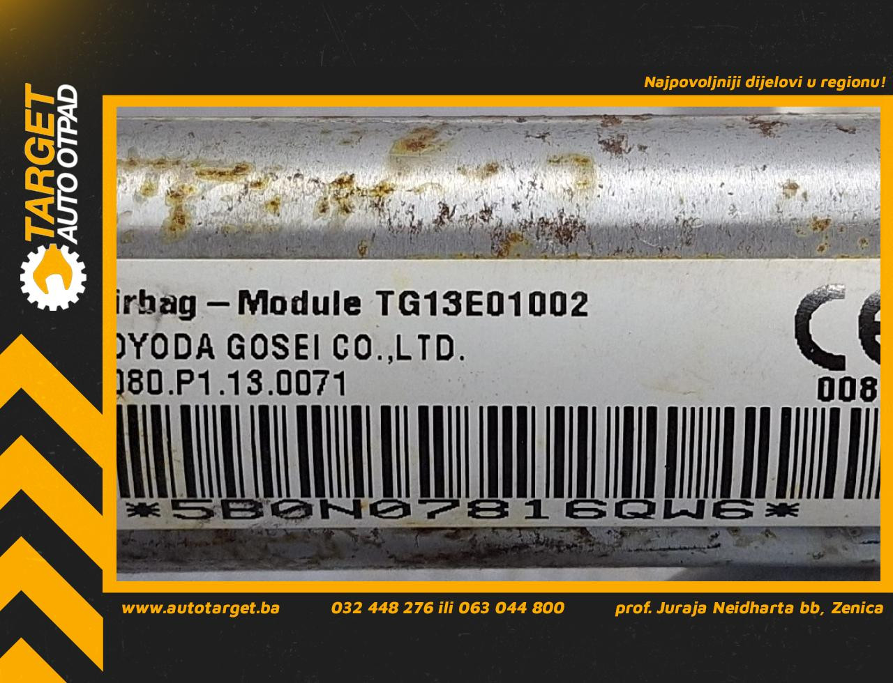 KROVNI AIRBAG MITSUBISHI PAJERO SPORT > 16- TG13E01002