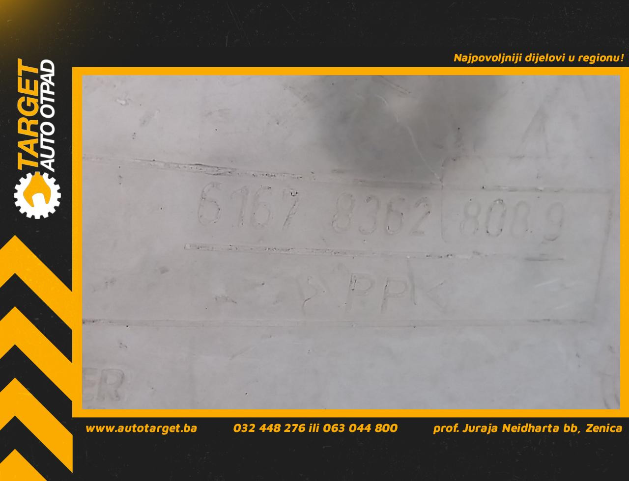DIJELOVI BOCA VODE BMW SERIJA 3 (E46) > 98-01 616783628089