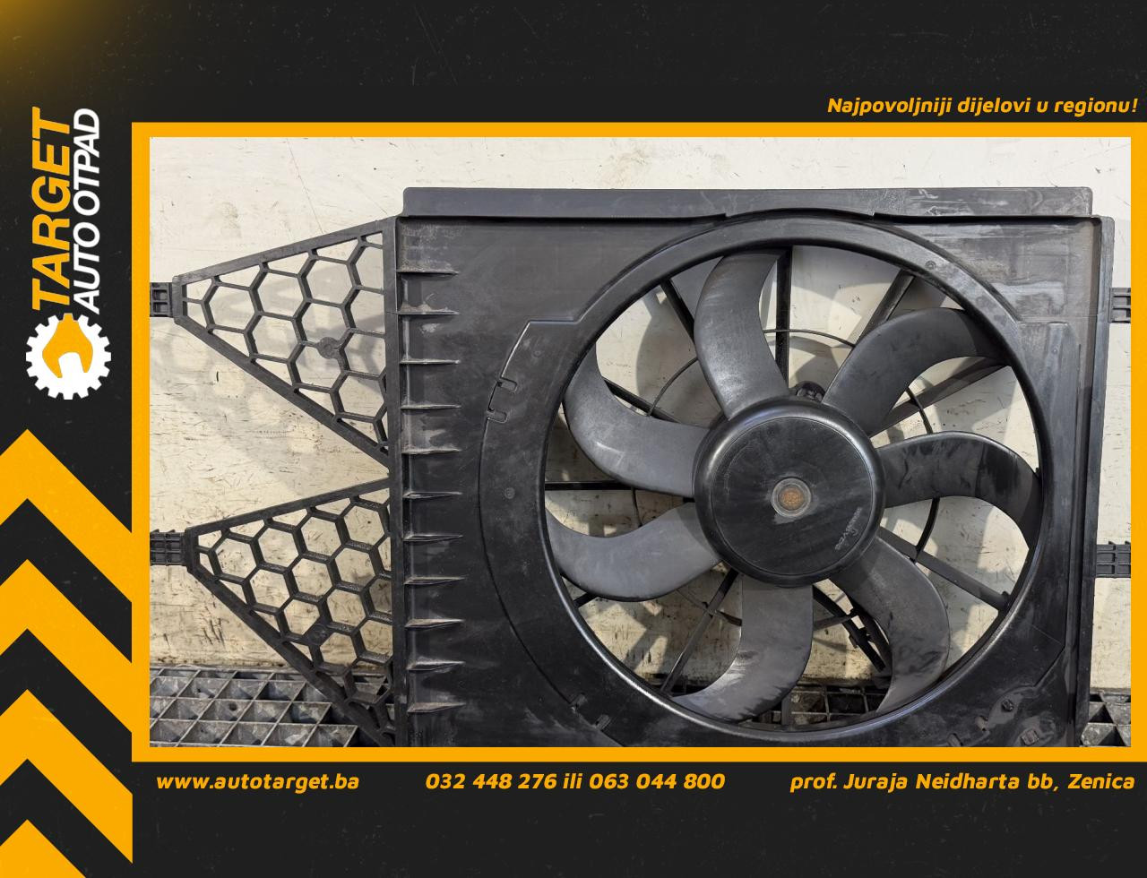 DIJELOVI VENTILATOR VW POLO > 09-14 1.6