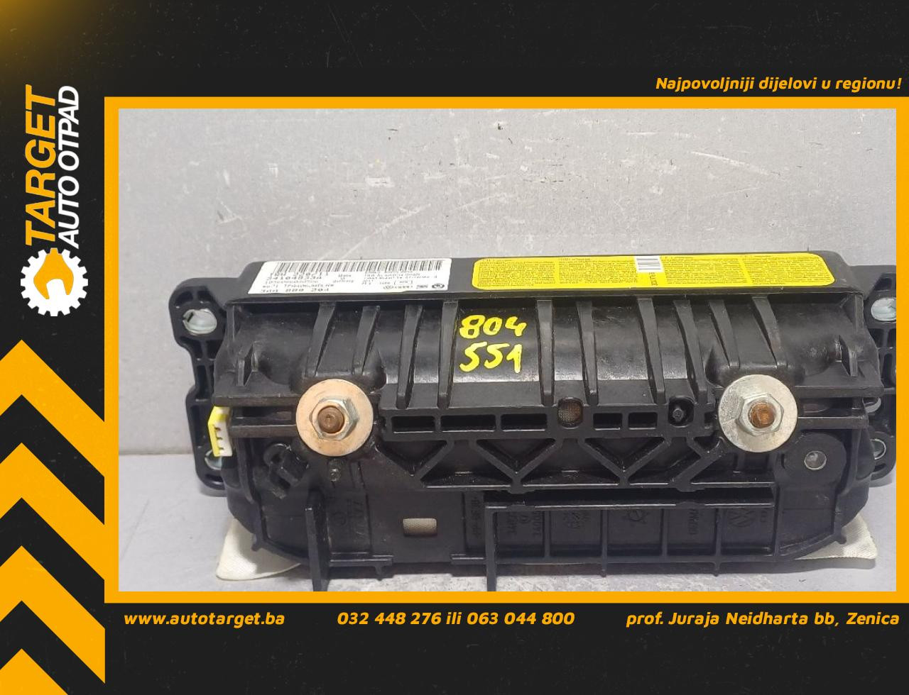 AIRBAG SUVOZACA VW PASSAT B7 > 10-14 3AA880204