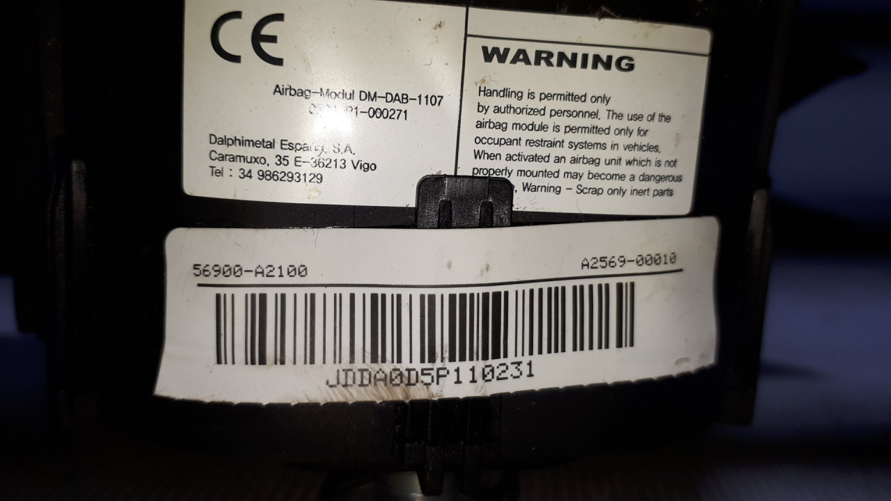 DIJELOVI AIRBAG VOLANA KIA CEED > 12-15 56900A2100