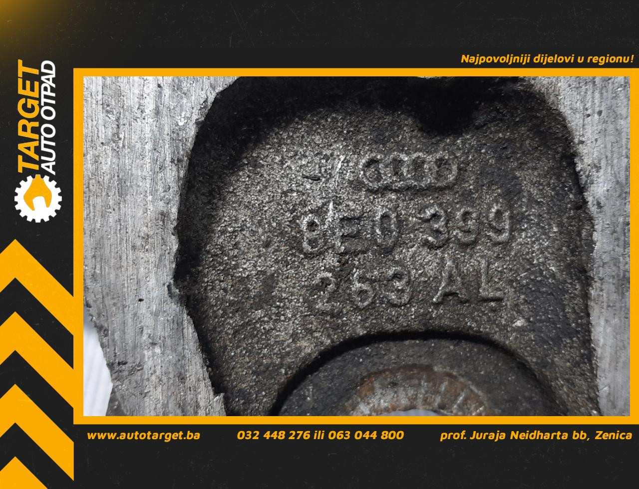 DIJELOVI NOSAC MJENJACA AUDI A4 (B7) > 04-07 2.0 8E0399263AL