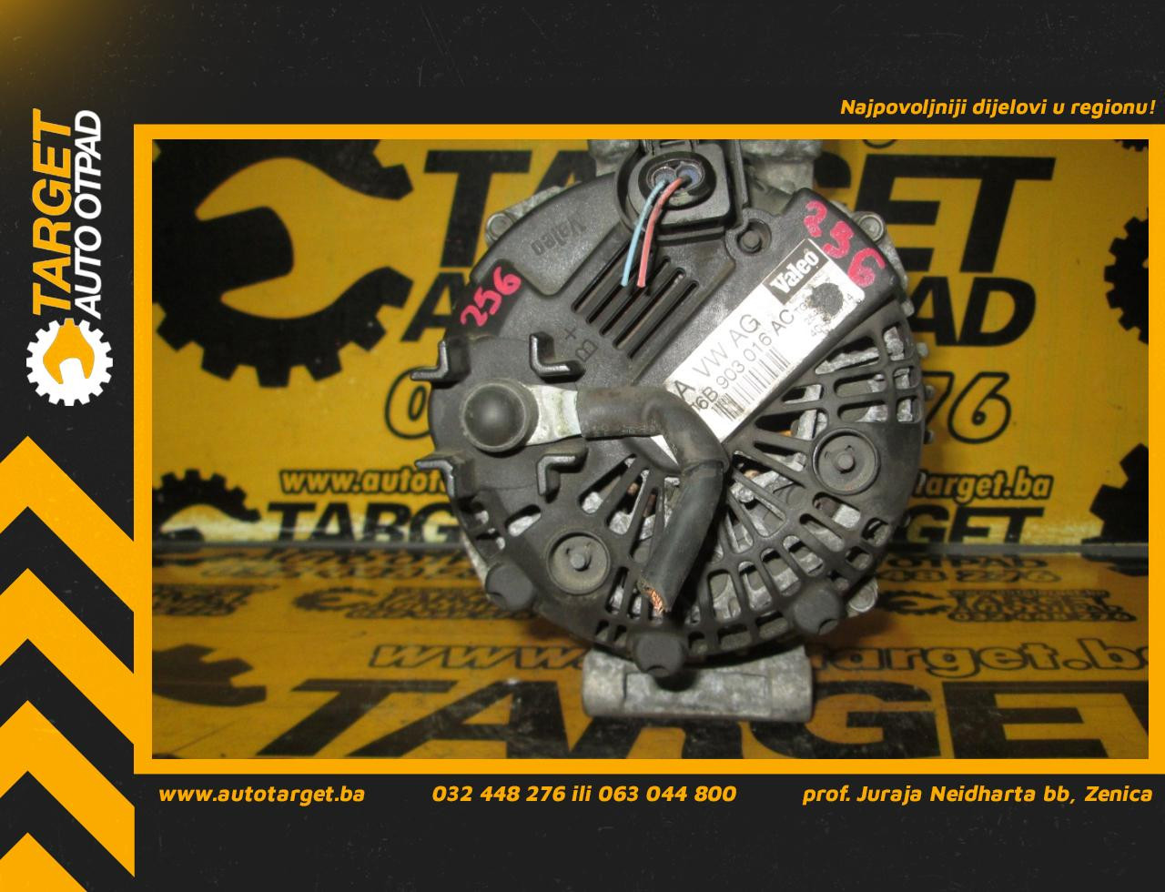 DIJELOVI ALTERNATOR AUDI A4 (B6) > 00-04 06B903016AC