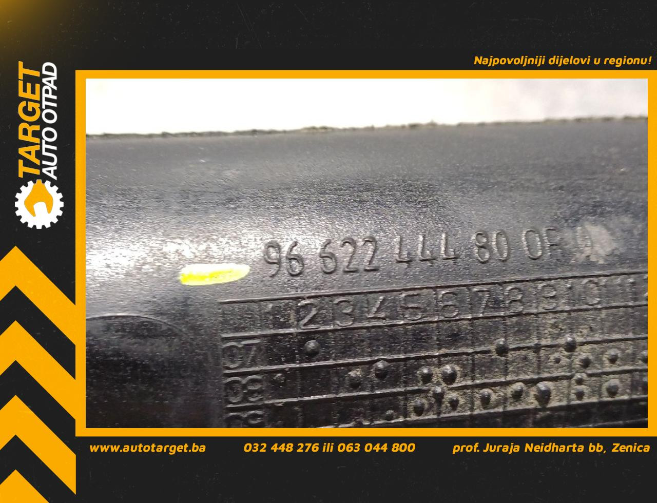 DIJELOVI CRIJEVO CITROEN BERLINGO > 08-11 1.6 9662244480