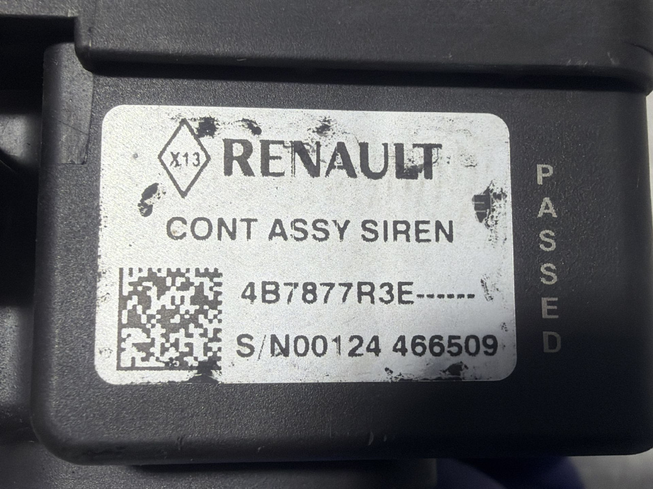 DIJELOVI ELEKTRONIKA ALARMA RENAULT MASTER > 14- 4B7877R3E