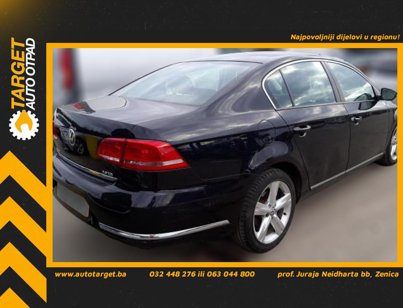 DIJELOVI POLUSTRANICA VW PASSAT B7 > 10-14 2.0