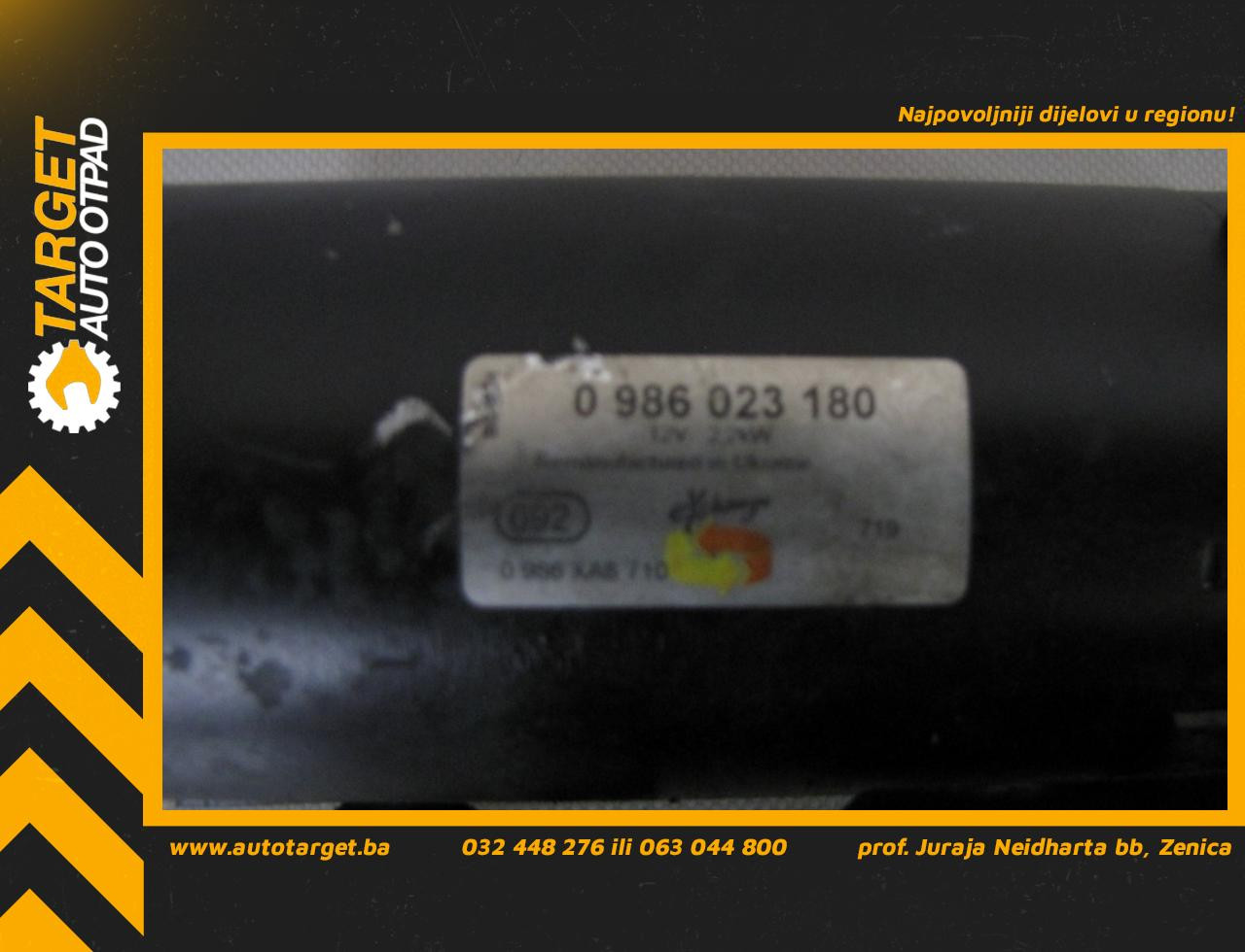 DIJELOVI ALNASER FORD RANGER > 09-11 0986023180