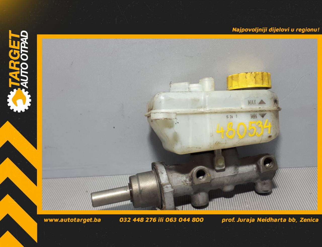 DIJELOVI GLAVNI KOCIONI CILINDAR VW POLO > 01-05 20FTE7