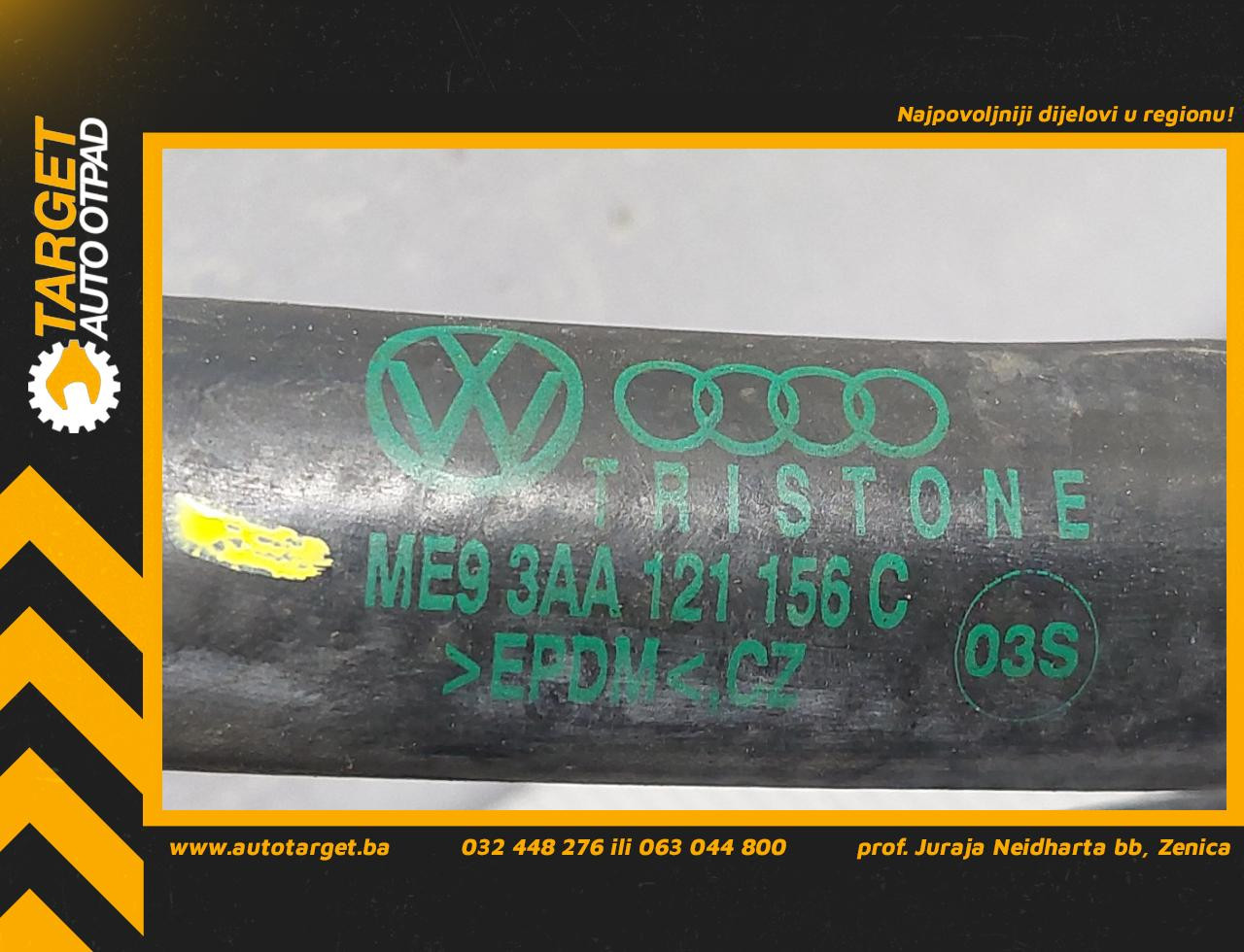 DIJELOVI CRIJEVO VW PASSAT B7 > 10-14 3AA121156C
