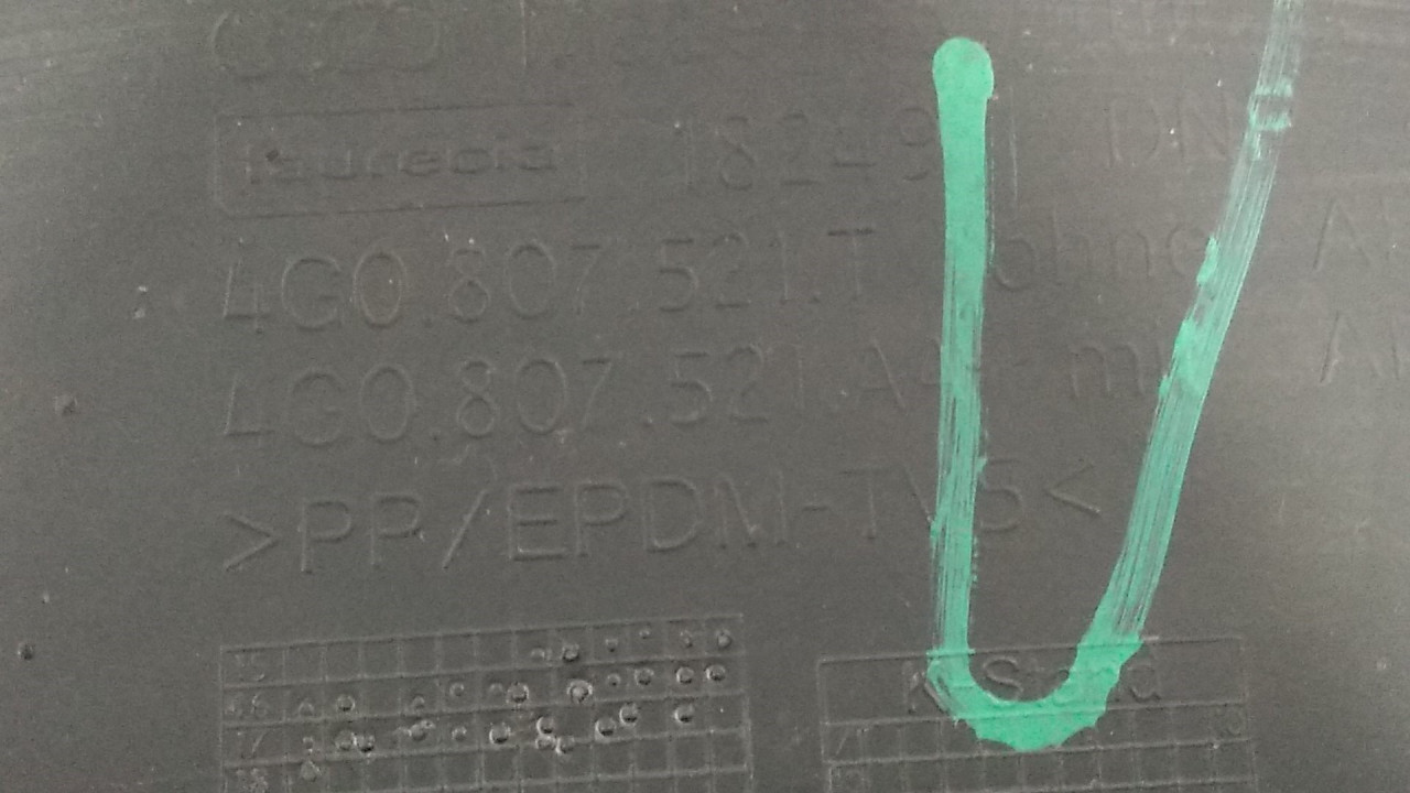 DIJELOVI SPOJLER AUDI A6 4G > 14-18 4G0807521T