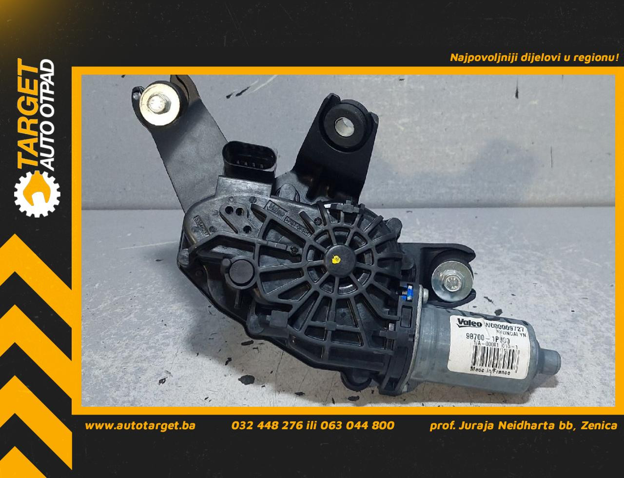 DIJELOVI MOTORIC BRISACA GEPEKA KIA VENGA > 10-15 987001P000