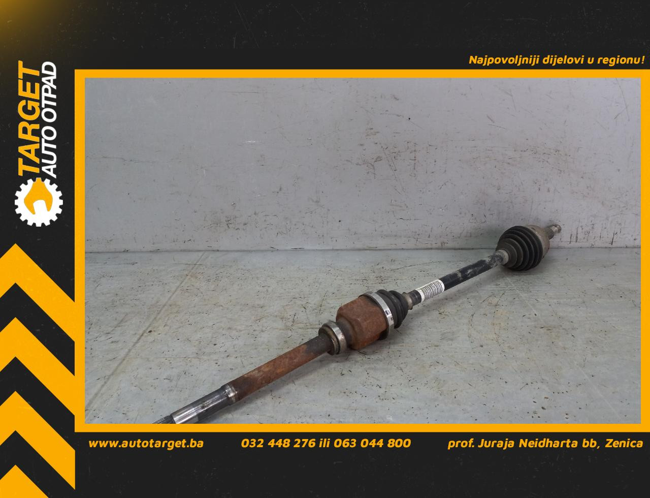DIJELOVI POLUOSOVINA PEUGEOT RIFTER > 18- 1.2 9810710780