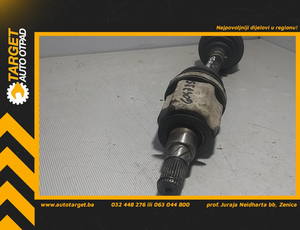DIJELOVI POLUOSOVINA NISSAN NAVARA > 02-04