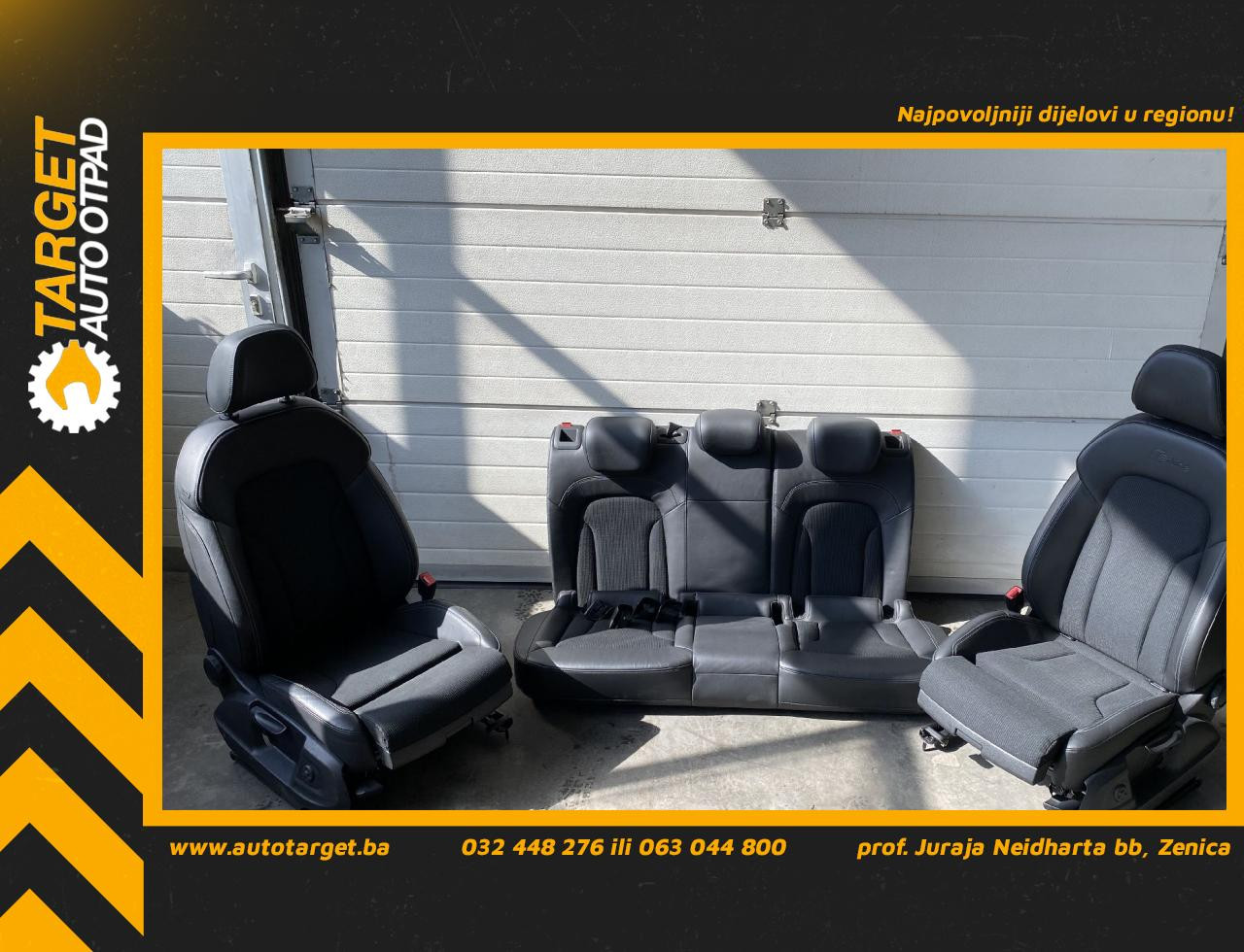 DIJELOVI SJEDISTA AUDI Q3 > 11-15 2.0