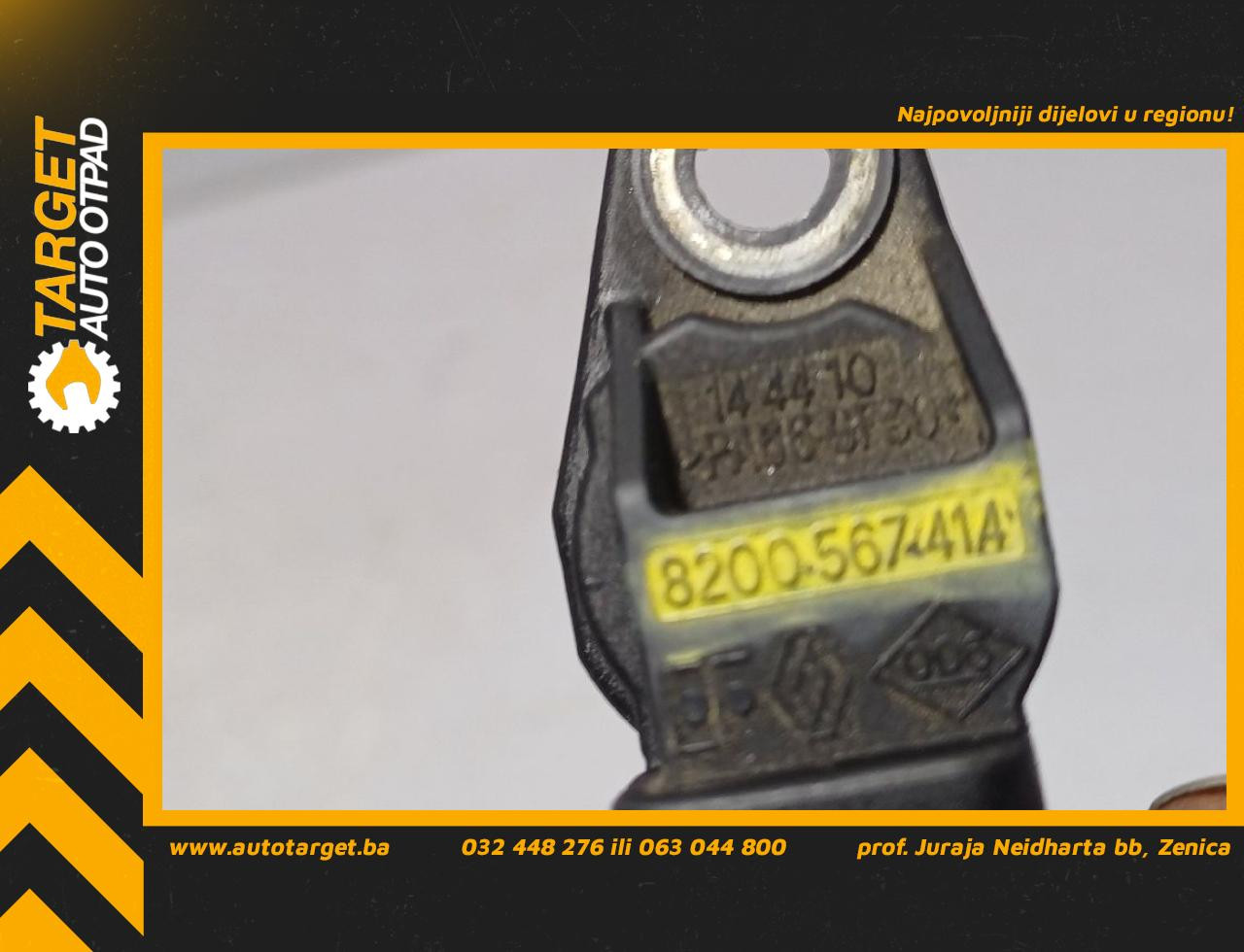 DIJELOVI SENZOR BREGASTE RENAULT TRAFIC > 07-14 8200567414