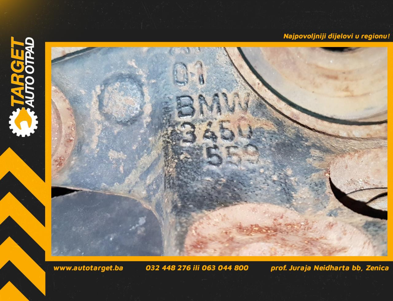 DIJELOVI GLAVCINA BMW X3 (E83) > 07-10 2.0 3450559