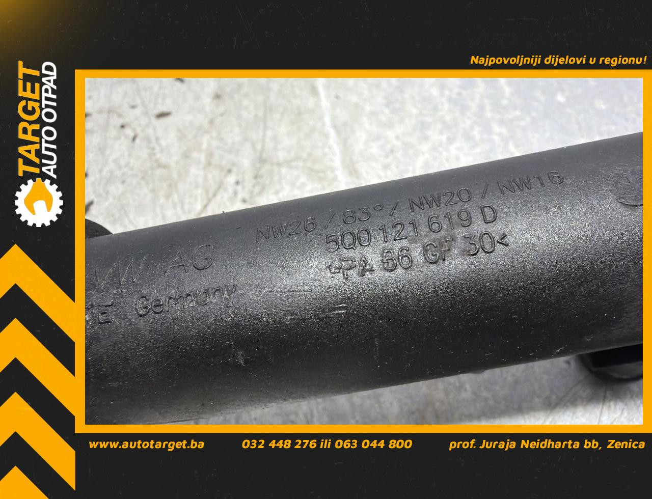 DIJELOVI CRIJEVO VW TIGUAN > 16-20 2.0 5Q0121619D