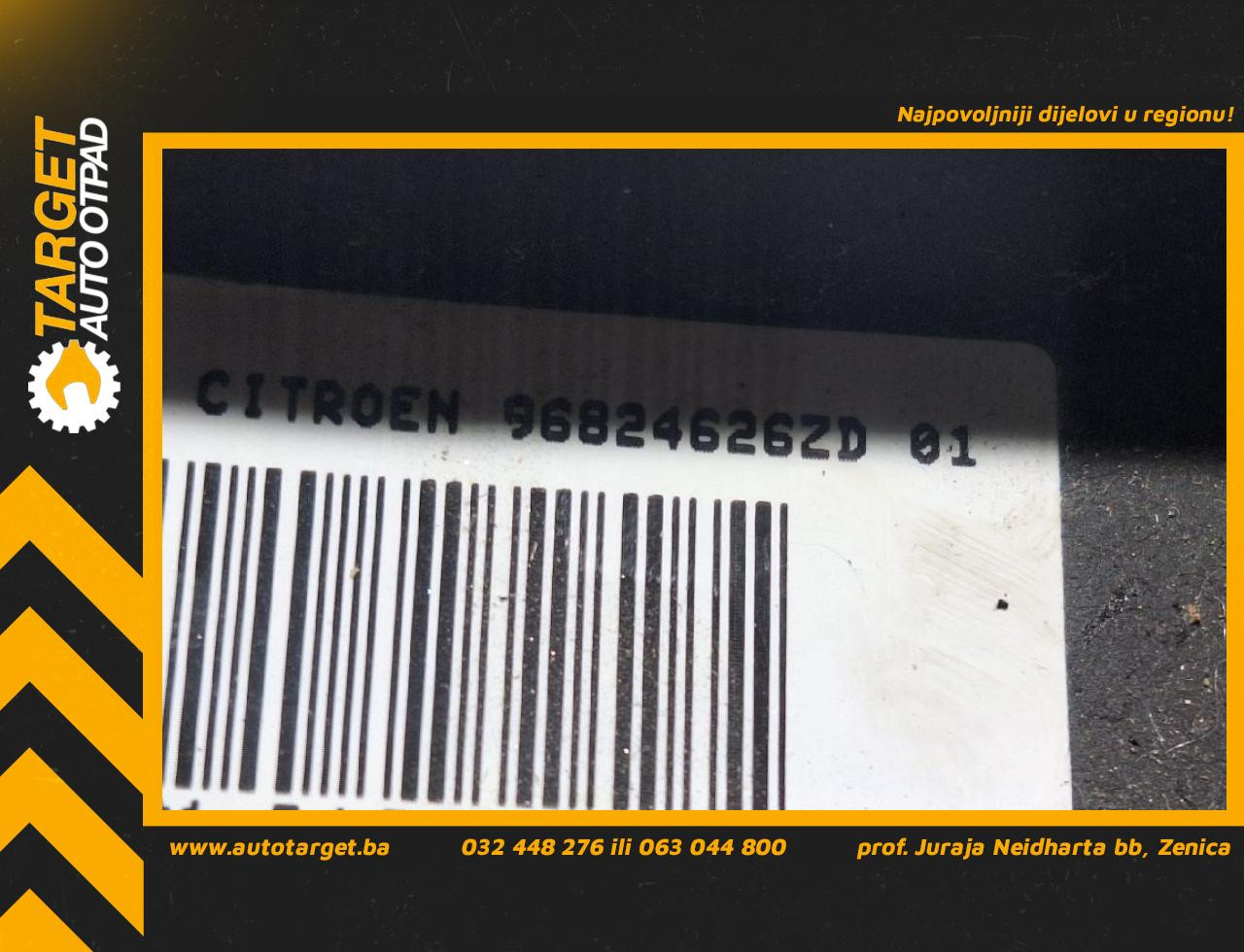DIJELOVI PLASTIKA CITROEN C5 > 08-10 96824626ZD