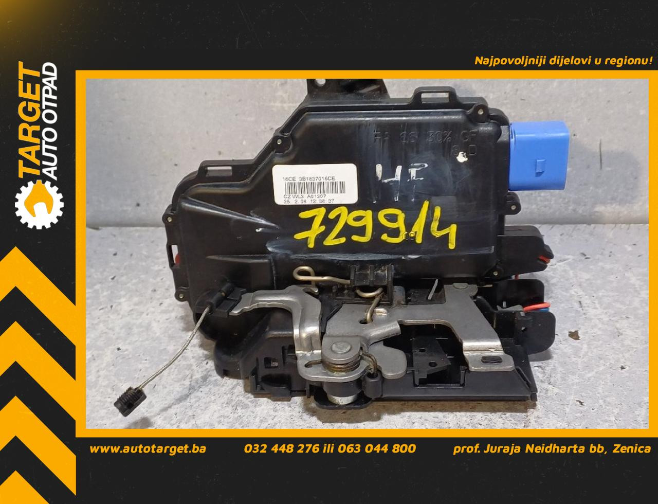 BRAVA VRATA SKODA FABIA > 07-10 3B1837016CE