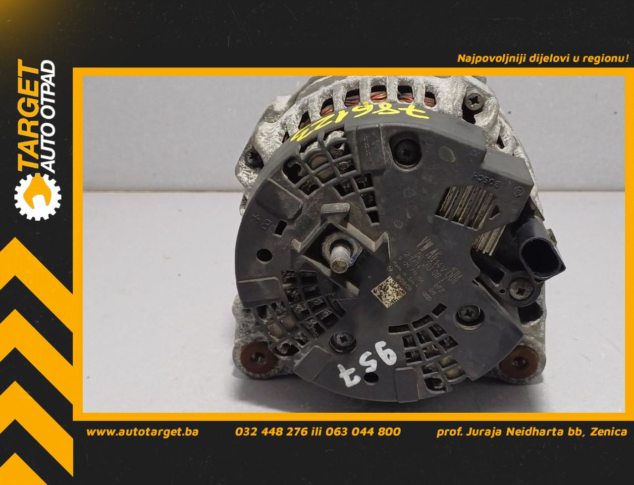 DIJELOVI ALTERNATOR AUDI A4 (B8) > 12-15 2.0 04L903017E