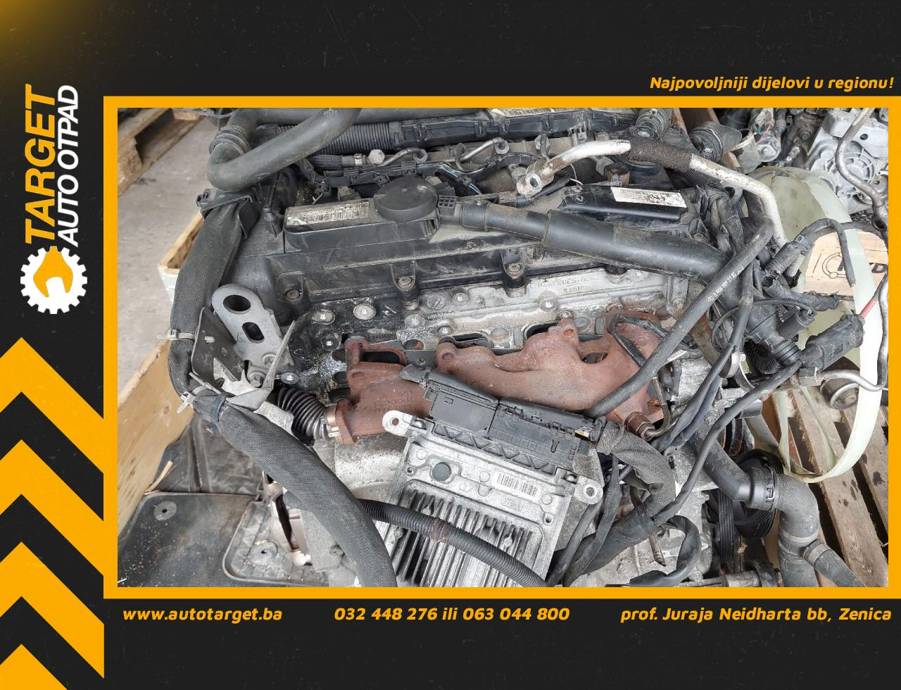DIJELOVI MOTOR MERCEDES SPRINTER > 06-13 2.2 651955