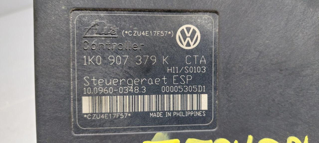 ABS ELEKTRONIKA VW GOLF 5 > 03-08 1K0907379K 1K0614517H
